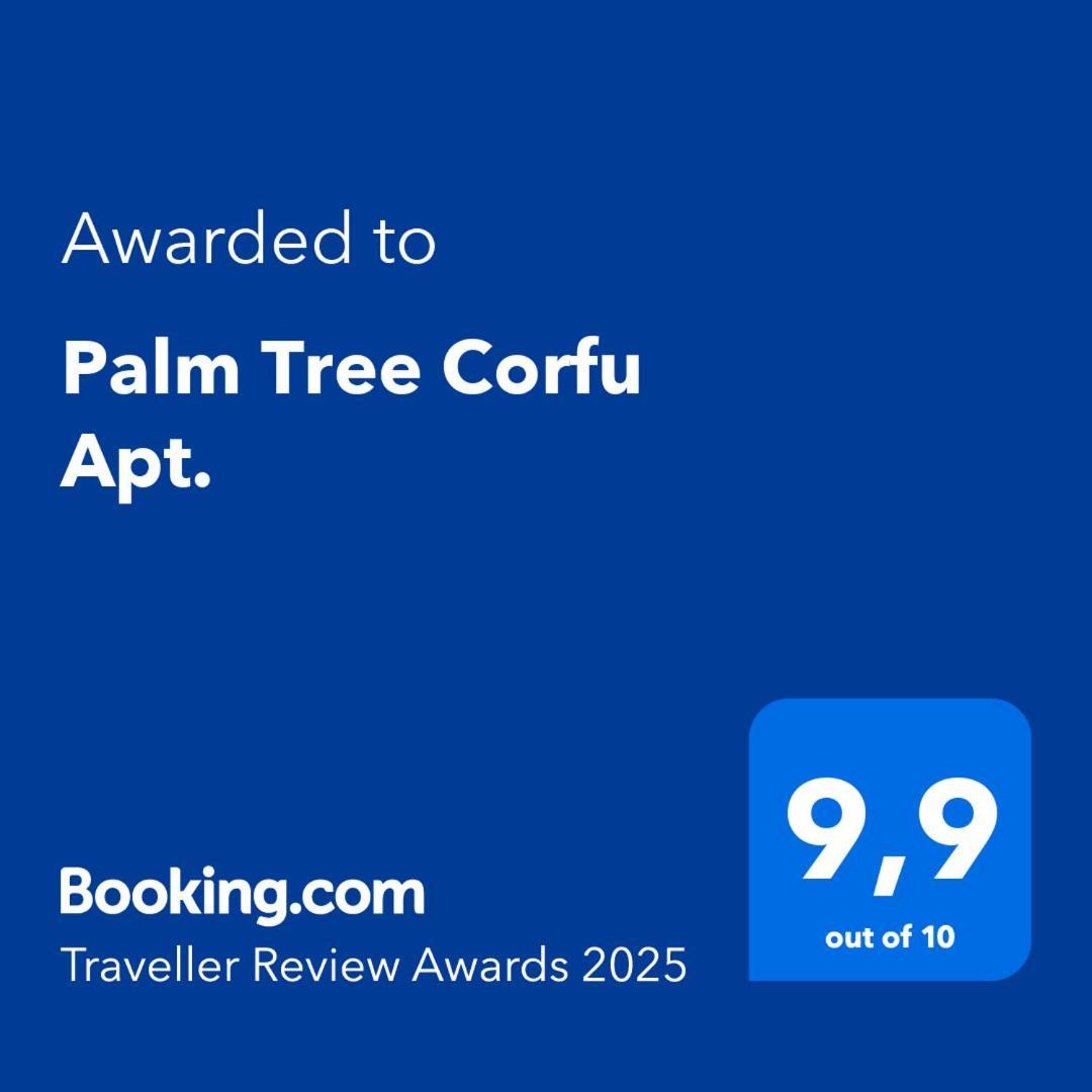 Palm Tree Corfu Apt. Danilia المظهر الخارجي الصورة